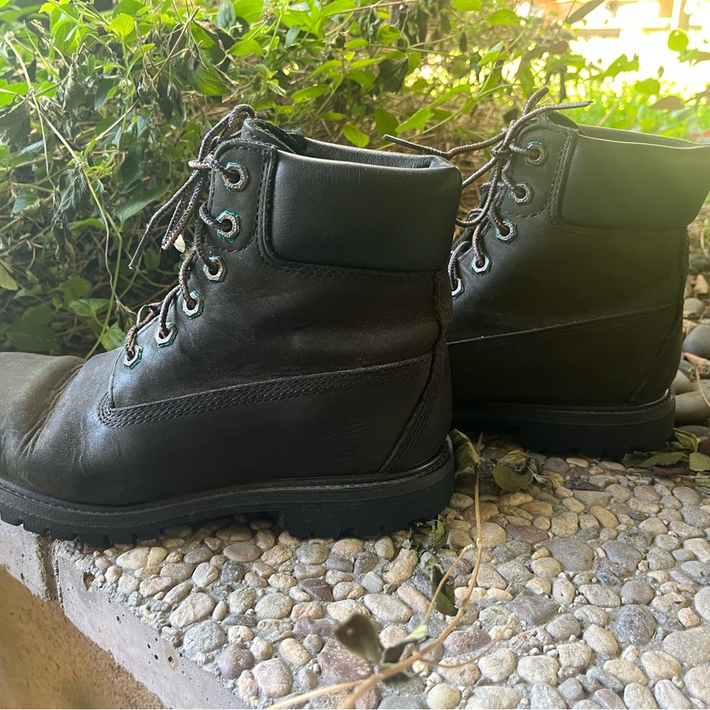 Black Timberland Boots
